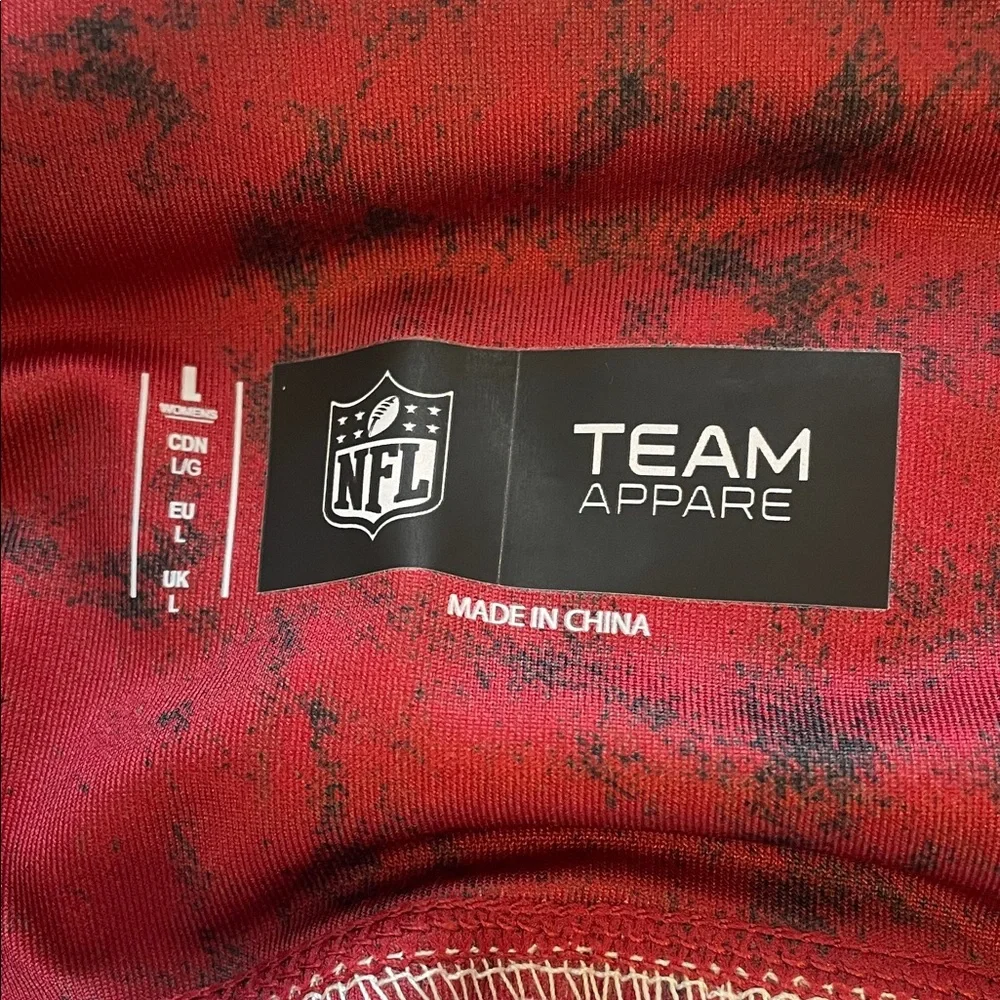 NFL Arizona Cardinals football Leggings in Red and Black nwt
